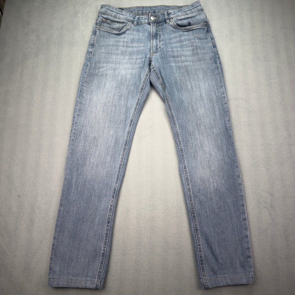 Peter Millar Collection Straight Leg Jeans 33 Blue